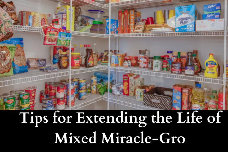 Are There Any Tips for Extending the Life of Mixed Miracle-Gro